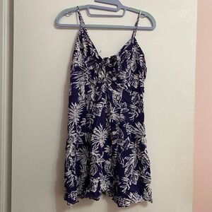 Purple mini sundress